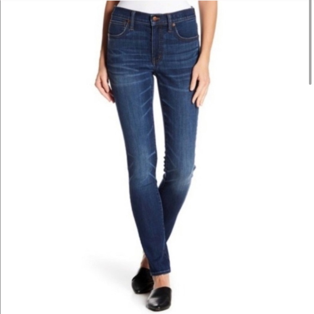 NEW • Madewell • 9 Inch Skinny Jeans Creston Wash - Picture 2 of 5